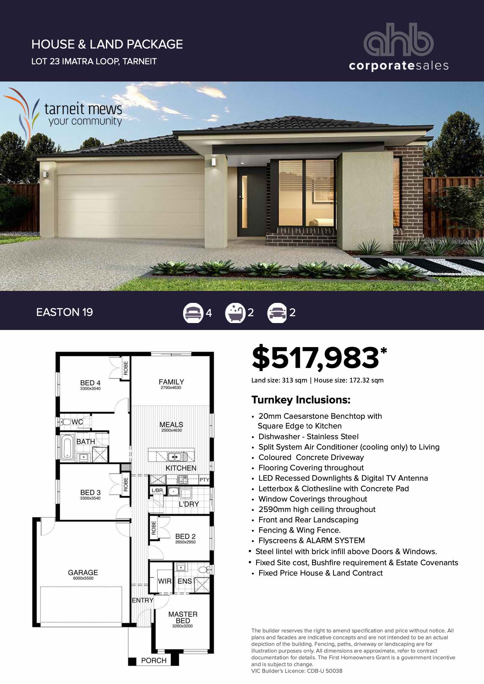 [House & Land] Tarneit Mews Estate, Tarneit OpenLot